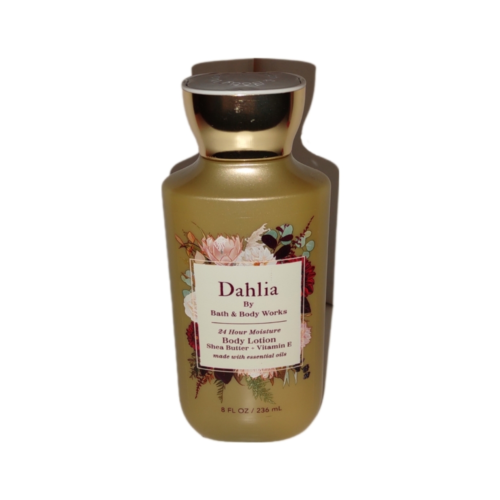 Dahlia 24 Hour Moisture Body Lotion with Shea Butter and Vitamin E Essential Oil